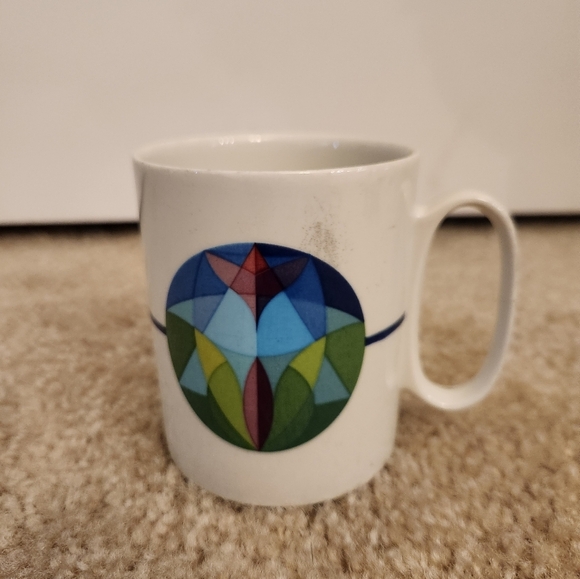 Rare Villeroy & Boch Kaleidoscope Mug Cup - Picture 1 of 6